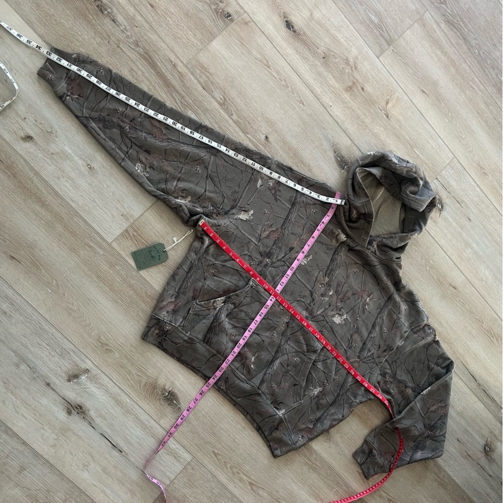 NWT Limited Edition Dairy Boy BF Hoodie in Everygreen Camo / Champion Orange - Picture 9 of 12